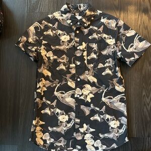 Saturdays NYC Short Sleeve Button Down Shirt